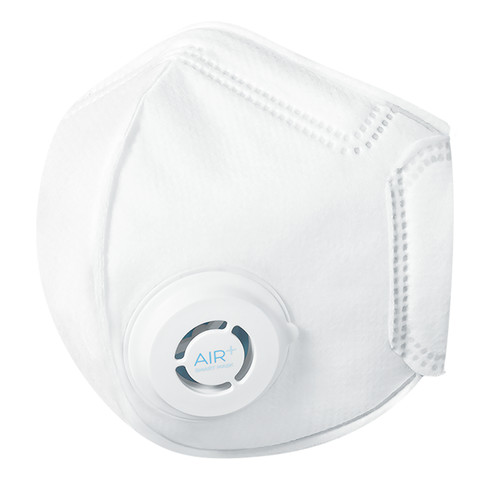Soft Foldable Valved Kn95 Respirator Mask