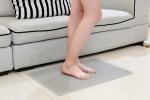 LFGB non slip bath mat Platinum Silicone Bathroom Anti slip Pad Shower Room