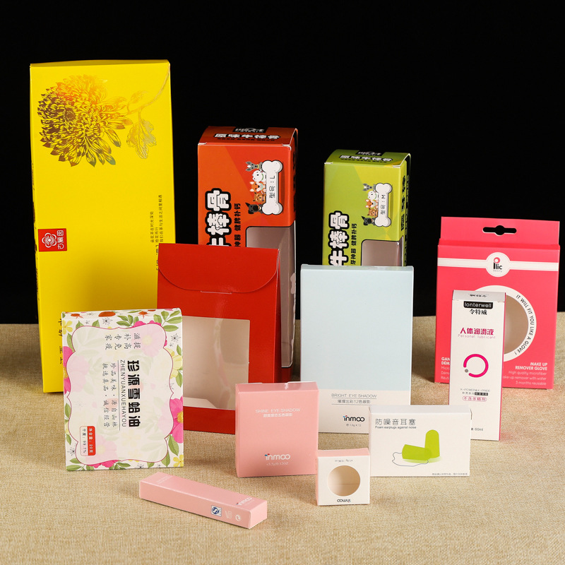 Others Box Type Paper Packaging for Custom Recycled Cosmetic Skincare Medicine and Perfume