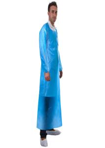 Quality Unisex Disposable Plastic Aprons Long Sleeves Biodegradable Comfortable Fit wholesale