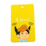 OEM ODM 3D Cartoon Anime Luggage Tag Personalized Promotional Gifts