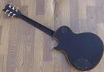 Black ESP Relic guitar single cutaway solid body electric guitar gold hardware