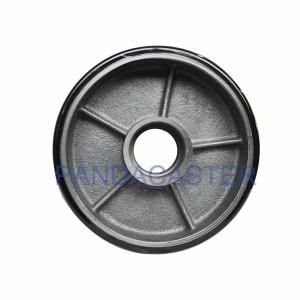 Quality Black Polyurethane Pallet Jack Wheels 7 Inch 180*50mm For Pallet Trucks wholesale