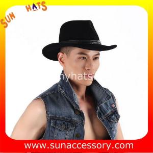 Quality 2050378 Sun Accessory customized winter 100% wool felt trendy fashion cowboy hats ,unisex hats and caps wholesaling wholesale