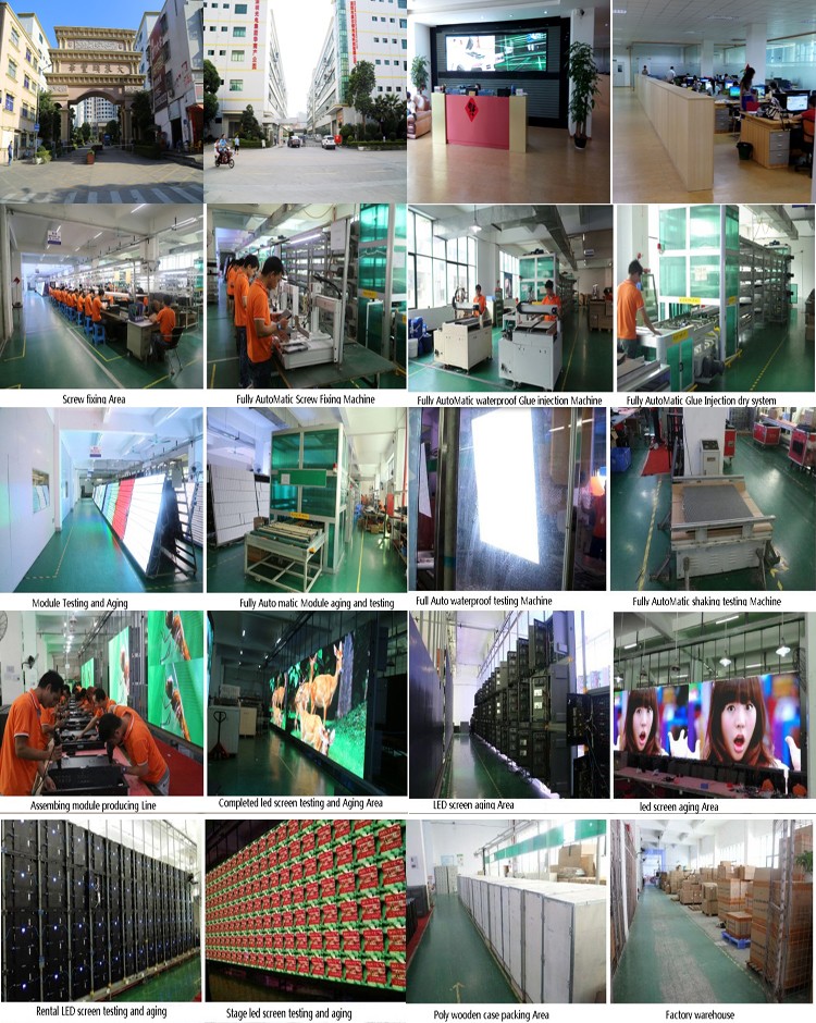 P2.5 Full Color Indoor Advertising Led Screen HD Die Casting Aluminum Cabinet