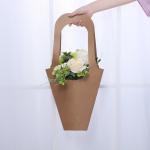 Customized Handle Home Decoration Dried Flower Storage Carrier Bag for Fresh