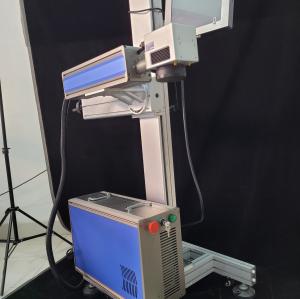 Quality Raycus CE Fly Laser Marking Machine For Metal Tube wholesale