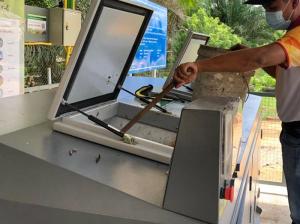 Quality 100kg Food Waste Recycling Machine 100kg Waste Processing Machine OEM wholesale
