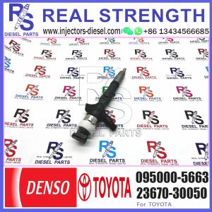 Quality Good Quality Diesel Engine Parts 23670-30050 Common Rail Fuel Injector Assembly 095000-5663 wholesale