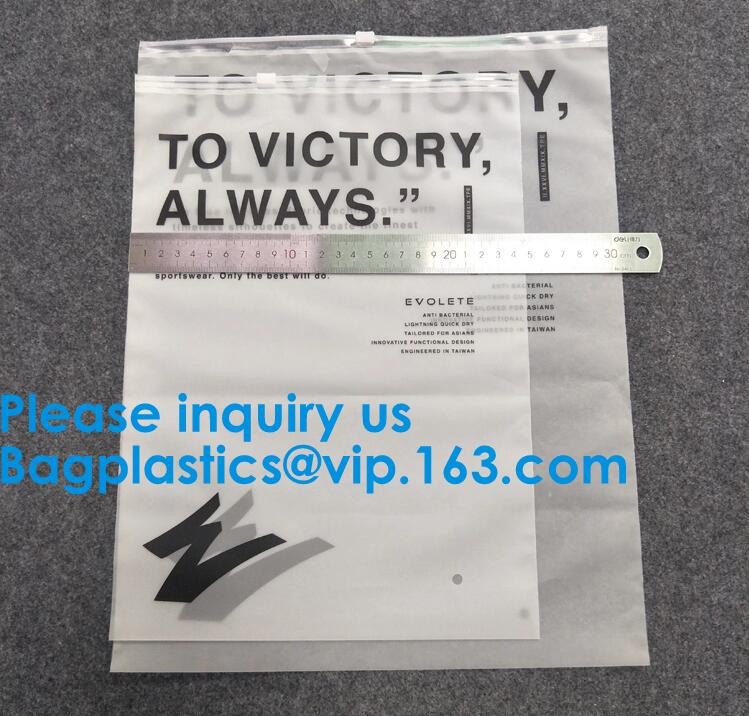 Standup Cosmetics Packaging PVC Slider Bag,Transparent PVC Slider Zip lockk Bags For Cosmetic Packing, Pouch Slider plasti