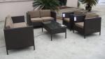 5pcs living room rattan sofas