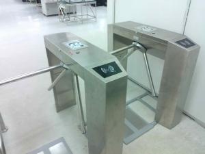 Quality ESD Bridge Pedestrian Turnstile Gate Bi Directional Access Control AC220V 50HZ wholesale