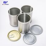 Food Safety Milk Powder Tinplate Can Round Metal Tin Can 900 Gram With Aluminum