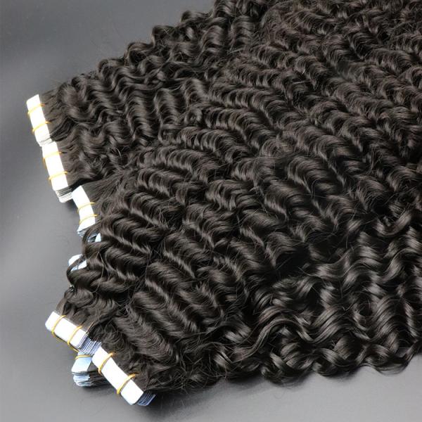 Brizalian tape hair extensions European double drawn Russian human hair Tape