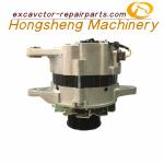 Hitachi Excavator Generator 4HK1 ZAX230 250-3 24V 50A 8PK 0-35000-4558