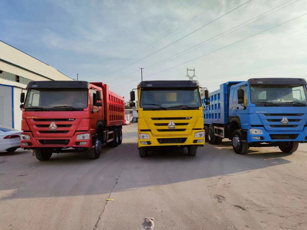 Transportation Truck HOWO 6*4 Construction Dump Trucks Can Customize Colors