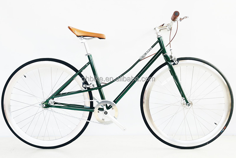 1.7m Length Cromoly Frame 3 Speed City Cruiser Urban Bike for Women's Recreation
