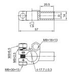 Professional Positive Negative Automotive Battery Terminals TS16949 Certificatio