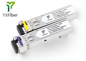 Quality 120km LC WDM DDM BIDI SFP 1.25G Fiber Optic Transceiver Module wholesale