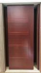 Customize Size red Solid Oak Internal French Doors SGS Approved
