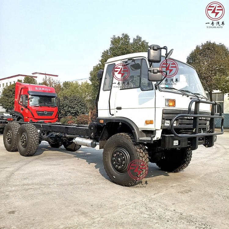 Manual Transmission 6x6 Dongfeng Mini Truck Left Steering Diesel Fuel Single Row Seat