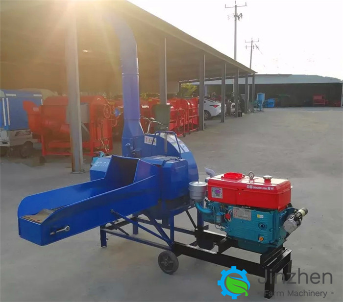 Small Farm Use Straw Chaff Cutter Corn Grass Crushing Machine For Cow Horse Feeding