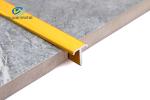 Golden 6063 Aluminum T Profiles ISO9001 Approved 10.5mm Height