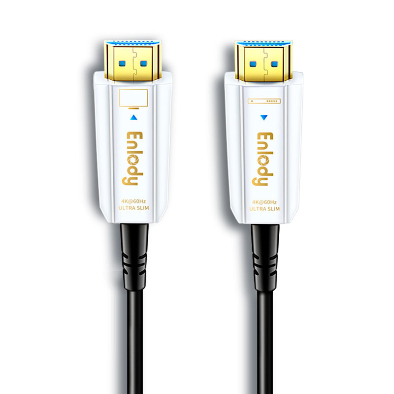 TPE Fiber Optical HDMI Cable 75 Feet 18Gbps 4K 60Hz With Apple TV Ps4 Xbox One