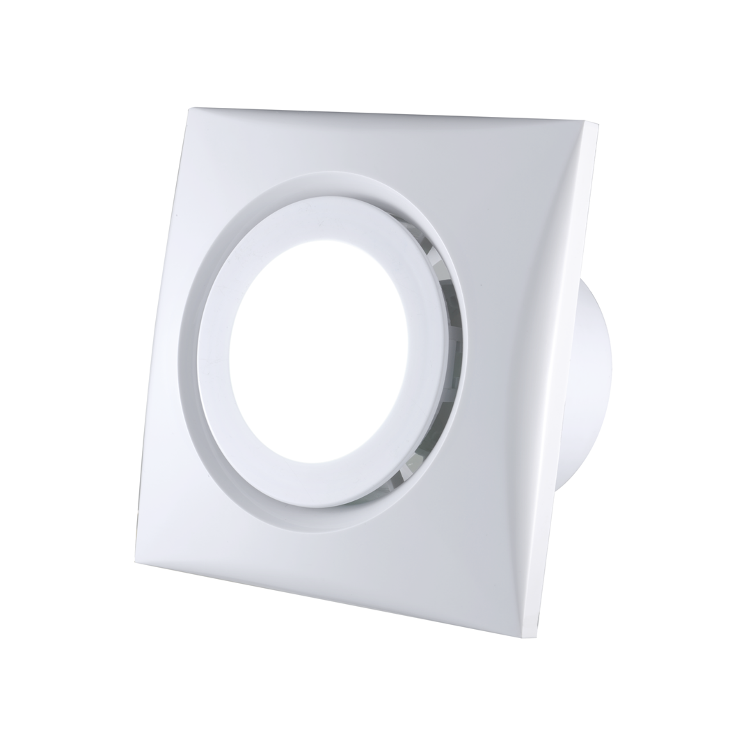 Portable 4 5 6 8 inch Bathroom Ventilation Duct Fan With LED Light for Construction Works