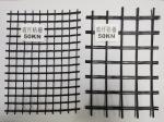 Weaving Covering Fiberglass Geogrid Roadbed Strengthen Black Biaxial