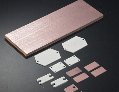 High Heat Dissipation Hermetic Packages Electronics Mo50Cu50 Heat Spreader For IC Packages
