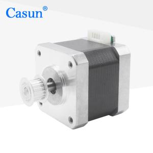 Quality 【42SHD0229】42x42x40mm NEMA 17 Hybrid Stepper Motor with gear 0.38Nm for XYZ axis 3D Printer wholesale