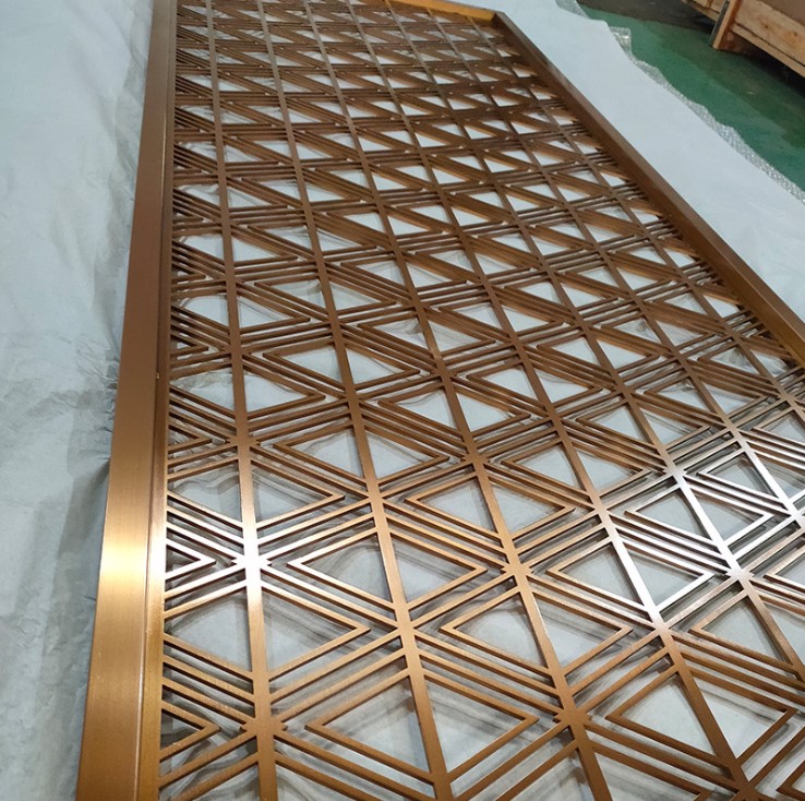 Interior Decoration CNC Cut Metal Screen Home Room Partition Panels