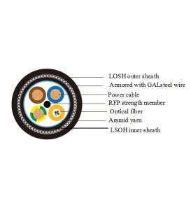 Quality G652D single mode optical electric composite cable wholesale