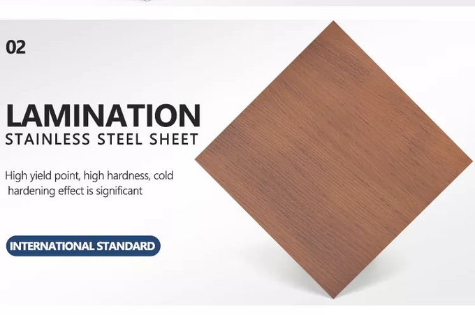 Customized Lamination Stainless Steel Plate 304 Decorative Stainless Steel Sheet