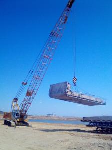 Quality Hydraulic Crawler Crane CQUY550 55Ton Lattice Boom Crane wholesale