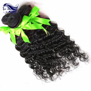 Quality Real Virgin Indian Hair Extensions with Clips , Indian Deep Wave Virgin Hair wholesale
