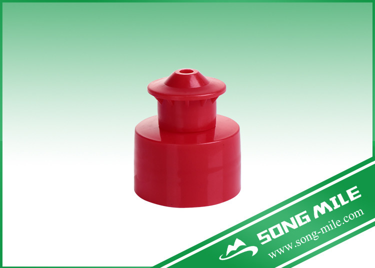 28mm Plastic Push Pull Cap Water Bottle Cap in Different Type
