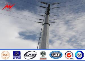 Quality 132KV hot galvanization electrical power pole for electrical line wholesale