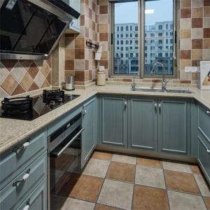Quality Granite Marble Kitchen Cupboard Set Classic Kitchen Cabinets wholesale