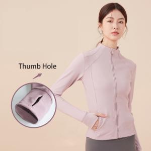 Quality Elegant Fashion Women 2 Pockets Horse Riding Jackets With Thumb Hole wholesale