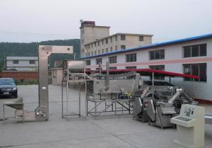 Quality Safety Industrial Peanut Frying Machine / Roasted And Salted Peanuts Machine wholesale