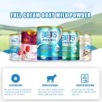 800gm sterilized Full Cream Goat Milk Powder For 3 Years Above