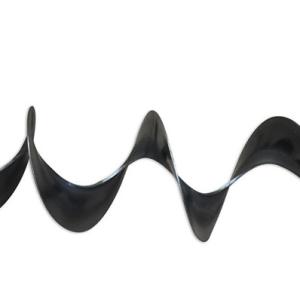 Quality Cold Rolled Spiral Auger Blade Centerless Ground Shaftless Screw Flight wholesale