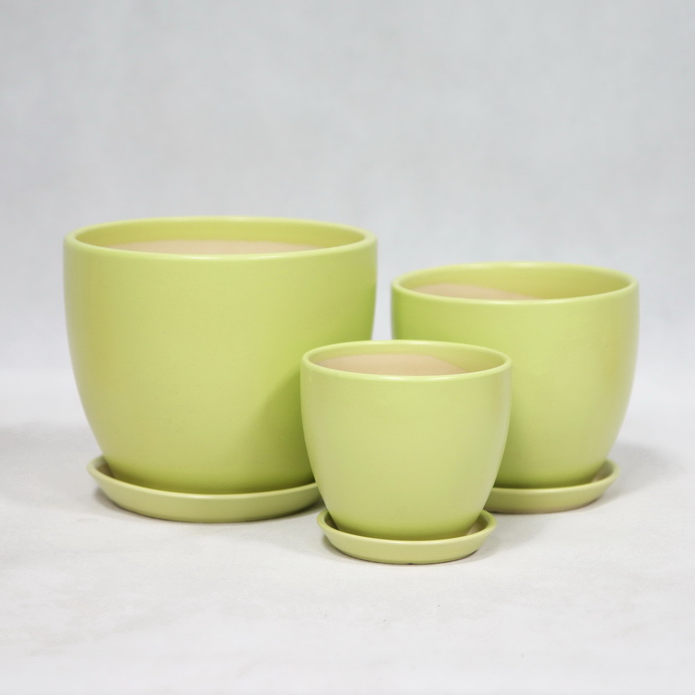 Durable And Stylish Ceramic Pots For Your Planting Needs Available In Various Sizes