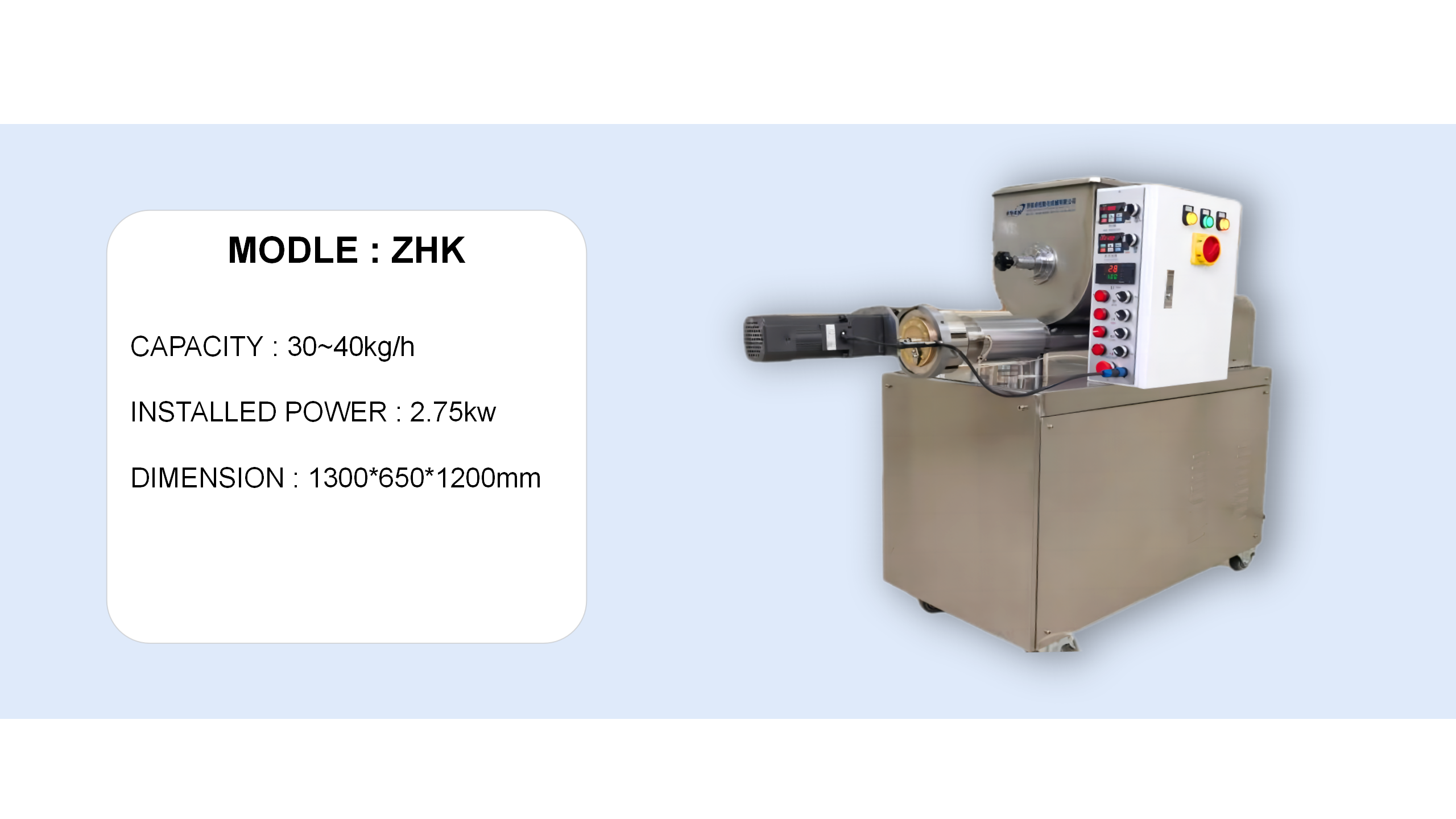 accuracy Production Line Pasta Macaroni Spaghetti Machine with Single Screw Extruder