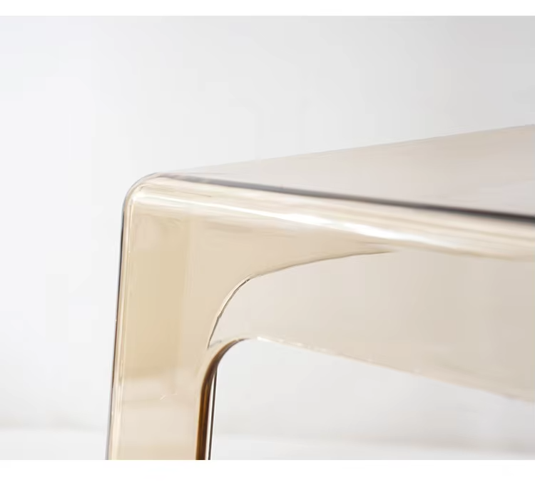 Acrylic Transparent Plastic Dining Chairs Clear Plastic Kitchen Chairs With Armrest