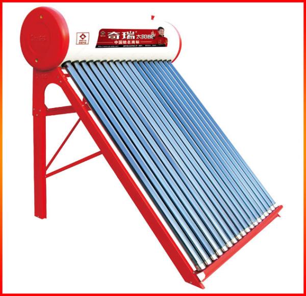 Gray Glass Vacuum Tube Non-Pressure Solar Hot Water Heater for Energy-Saving