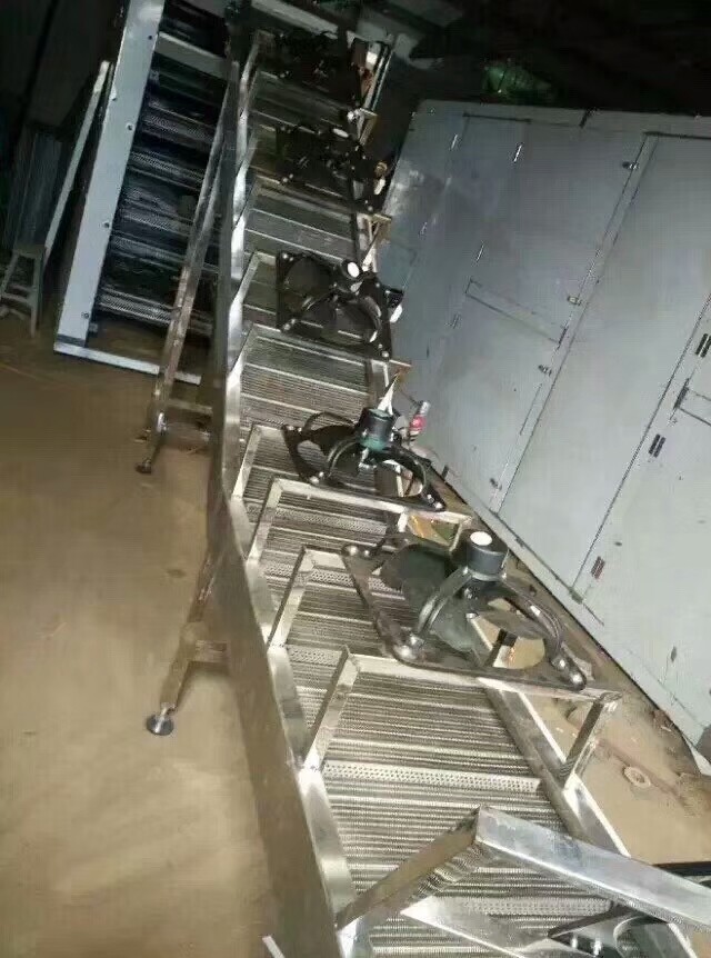 Industrial Tube Screw Conveyor / Hot Dirty Parts Metal Mesh Conveyor Belt