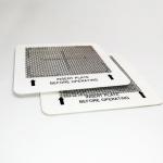 Ceramic Ozone Plates for Popular Home Air Purifiers 4.5" x 4.5" Air Fresh